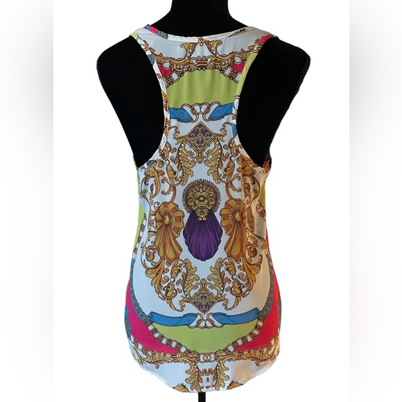 Torn by Ronny Kobo Equestrian Print Tank - Picture 4 of 7